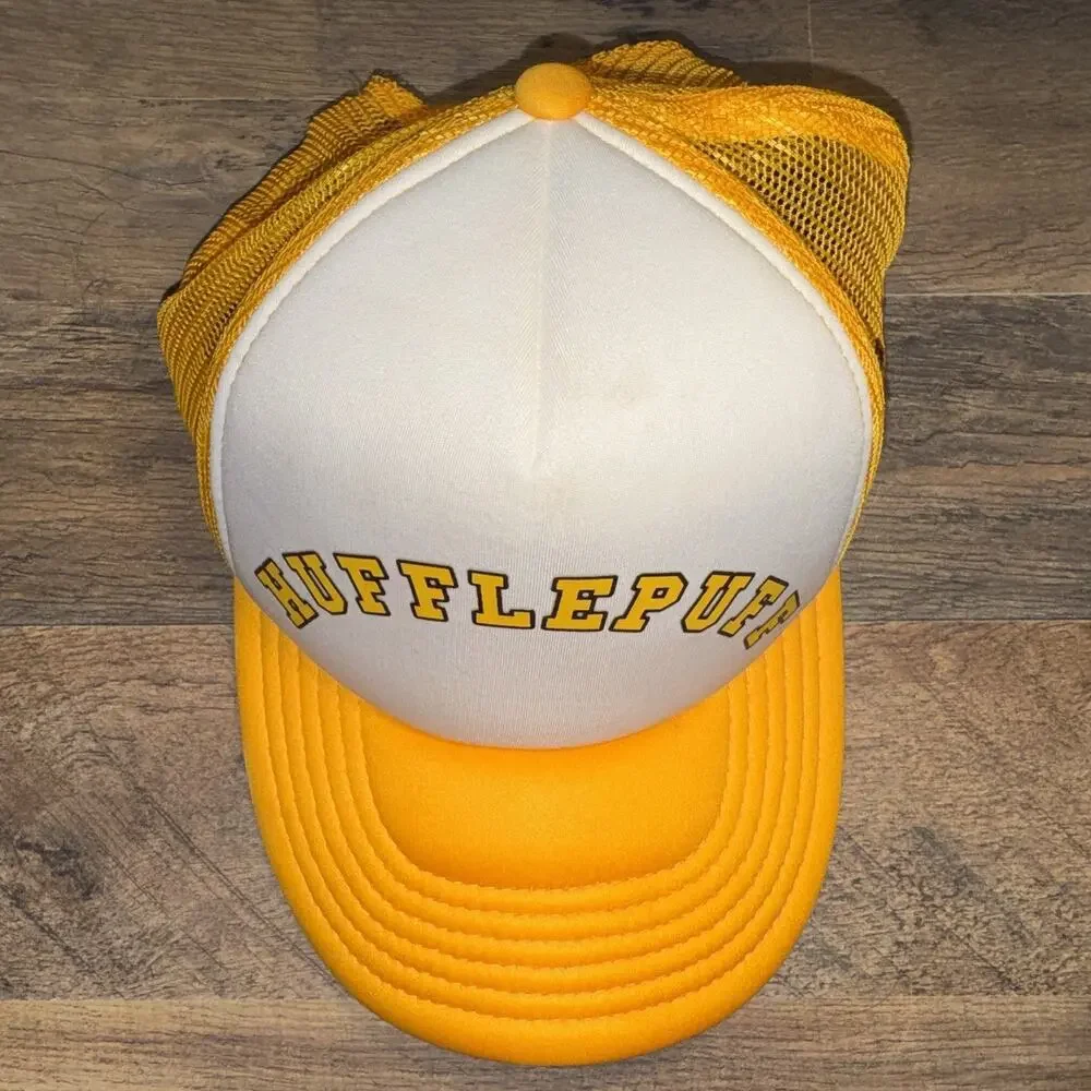 Harry Potter Hufflepuff Collegiate Trucker Cap -‎ BL Exclusive